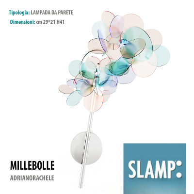 现代花形玻璃壁灯